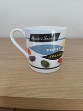 Marks And Spencer Mug, Vintage Fruits And Jellies.