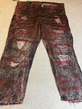 MAKOBI Distressed Red Blood