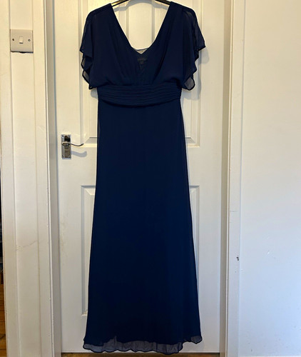 Ever pretty blue chiffon maxi - blue,