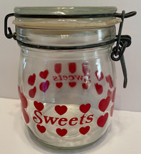 Vintage SWEETS Jar Carlton
