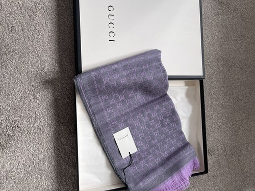 Gucci pattern wool cashmere - gucci, wool/cashmere
