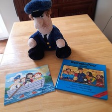 POSTMAN PAT BUNDLE - SOFT TOY,  JIGSAW PUZZLE AND POSTMAN PAT'S SECRET 1984
