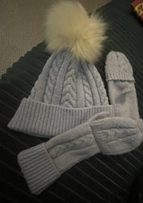 Oliver Bonas Bobble Beanie Hat