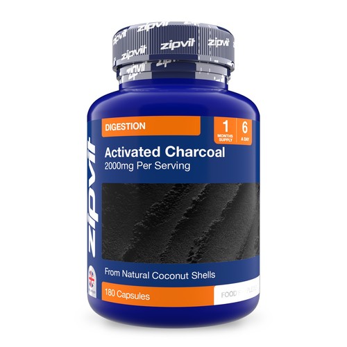 Zipvit activated charcoal - activated,