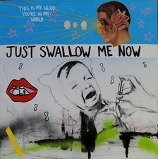 STUART SIMPLE One Piece Acrylic & Charcoal Powder on Canvas 2005 (4/1)