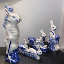 Vintage Blue and White Shard