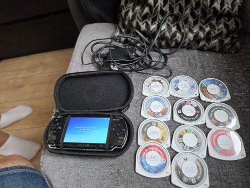 Psp 1000 playstation with - psp,