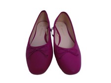 PRIMARK CERISE BALLERINAS PUMPS LADIES FLAT SHOES UK 5- EUR 38