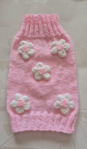 Hand knitted dog - dog/puppy, jumper