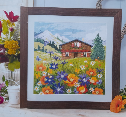 Cross stitch charts - :, mountains