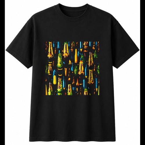 Detailed lava lamp sunbeams - detailed,