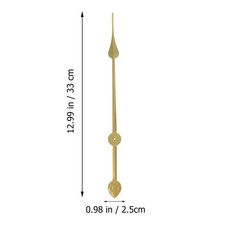  4 Pcs Extra Long Hands Large Movement Wall Clock Replacement Small Mechanism