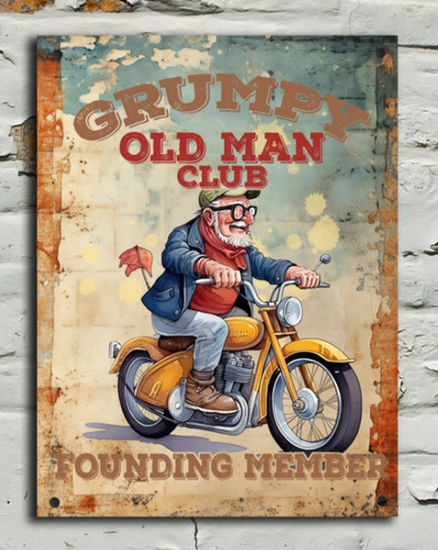 Grumpy old man club - grumpy,