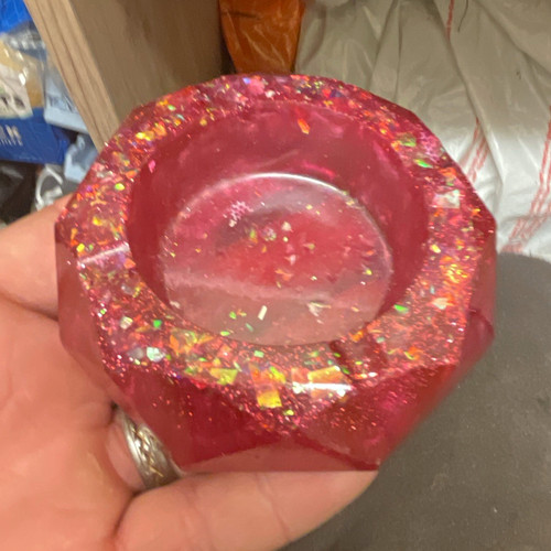 Pink red glitter - pink,
