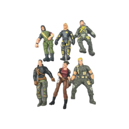 Lanard action figure - lanard, x6