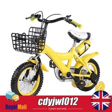 12"Bike Children Bicycle Kids Outdoor Bicycle for Boys and Girls 3-6 Years Old