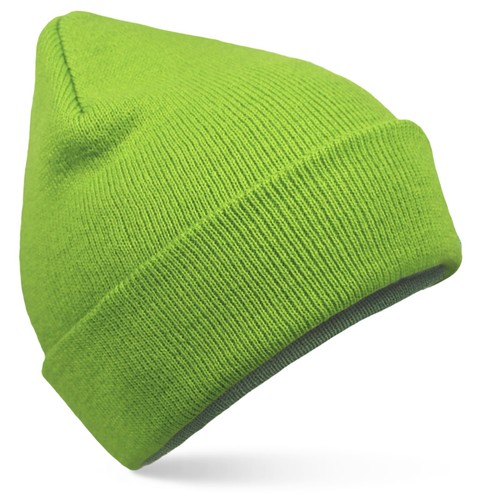 Beanie hat light green - x, in