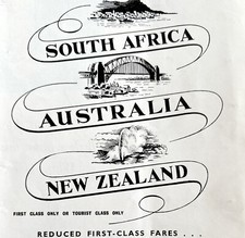 Shaw Savill Cruise Line 1954