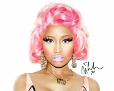 Nicki Minaj Autograph Signed
