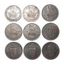 UK One Shilling Coin
