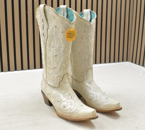 Corral ladies bone embroidery - ladies,