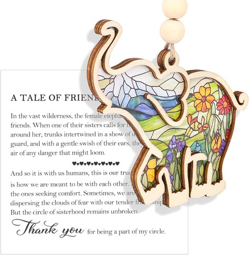 Friendship elephant ornament - friendship,