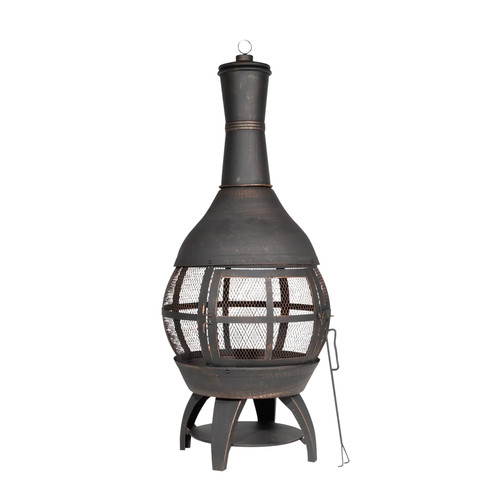 Dellonda deluxe chiminea dg112 - deluxe,