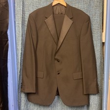 Mens Black 2 Piece Suit