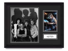 Roger Taylor Hand Signed 16x12