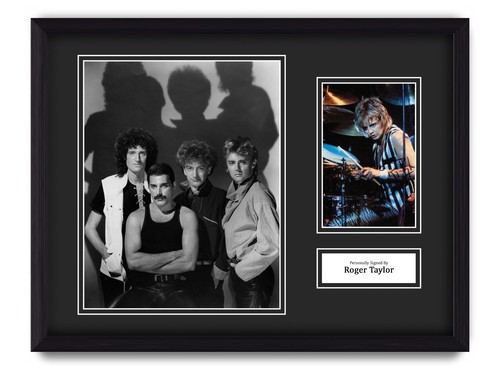 Roger taylor hand signed - signed, 16x12