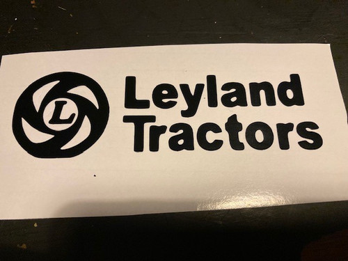 Leyland tractors decal - leyland,