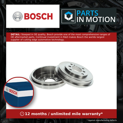 Brake drums rear - 2x,