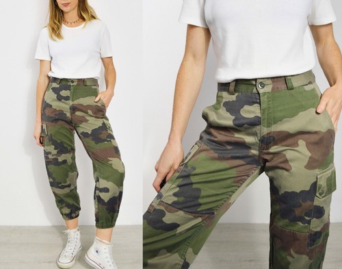 Vintage 90s army trousers camo - 90s,