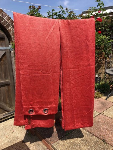 Pair long terracotta - of,