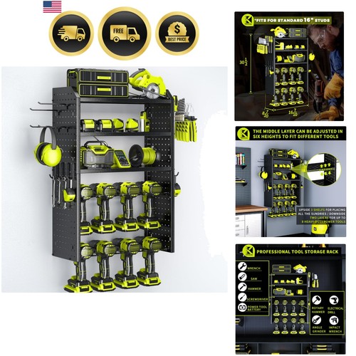 Power tool organizer wall - power,