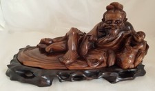 Antique Oriental Hand Carved