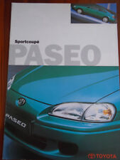 Toyota Paseo brochure Feb 1996 German text