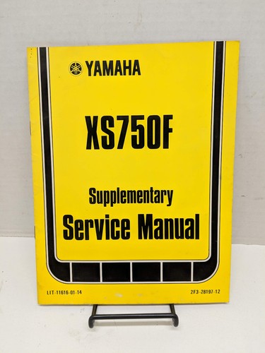 Yamaha xs750e supplementary - yamaha,