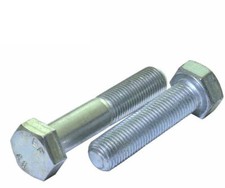 M12 x 1.25 Metric Extra Fine  Bolt & Sets Hex Head 8.8 High Tensile White Zinc 