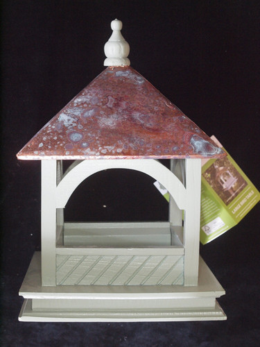 Large green bempton bird table - large,