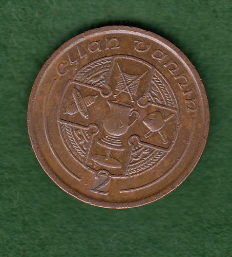 Isle man 1988 two pence - of,