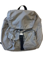 French Connection Backpack Nylon Material Grey Colour Multiple Pockets