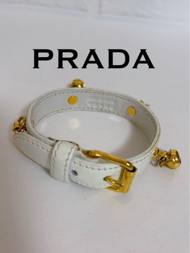 Prada white unisex bracelet - prada,