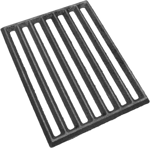 Square cast iron grill - iron,