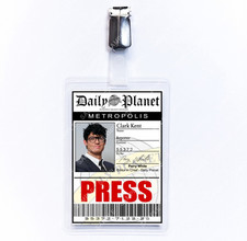 Superman 2025 Clark Kent Daily Planet ID Badge Prop Cosplay  James Gunn