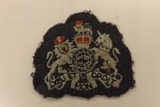 MILITARY CLOTH BADGE RAF ROYAL