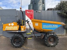 Terex TA6s y2016 2631 hrs 6 Ton Swivel Dumper JCB Diesel Engine 6t £12200+VAT