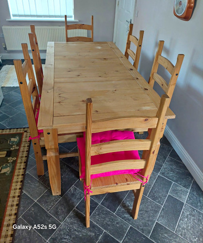 Rectangular light wood dining - light,