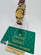 Vintage GUCCI 6300L Gold Dial