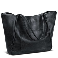 Large Leather Tote Bag for